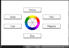 Operation panel screen illustration