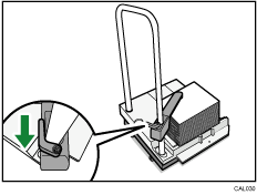 Stacker cart illustration