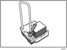 Stacker cart illustration