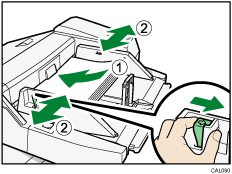 Multi bypass tray illustration