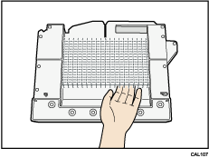 Ring comb cartridge illustration