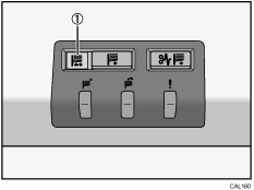 Tray Moving indicator numbered callout illustration