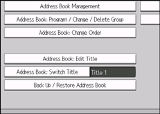 operation panel screen illustration