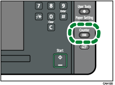 Counter key illustration