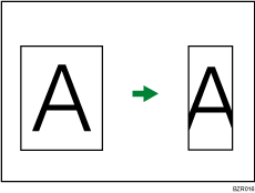 Ilustrace funkce Automatické zmenšení