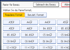 Abbildung Bedienfeld-Display