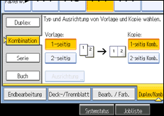 Abbildung Bedienfeld-Display
