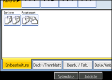 Abbildung Bedienfeld-Display