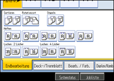 Abbildung Bedienfeld-Display