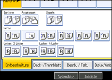 Abbildung Bedienfeld-Display