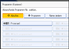 Abbildung Bedienfeld-Display