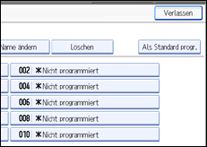 Abbildung Bedienfeld-Display