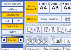Abbildung Bedienfeld-Display