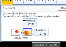 Abbildung Bedienfeld-Display