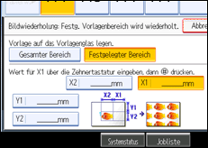 Abbildung Bedienfeld-Display