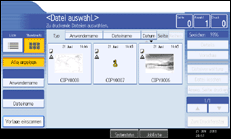 Abbildung Bedienfeld-Display