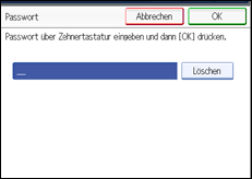 Abbildung Bedienfeld-Display