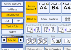 Abbildung Bedienfeld-Display