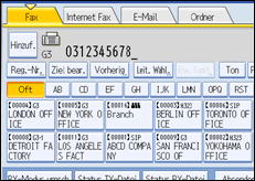 Abbildung Bedienfeld-Display