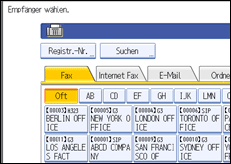 Abbildung Bedienfeld-Display