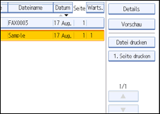 Abbildung Bedienfeld-Display