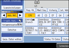 Abbildung Bedienfeld-Display