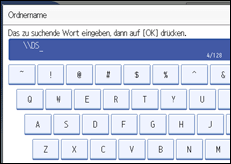 Abbildung Bedienfeld-Display
