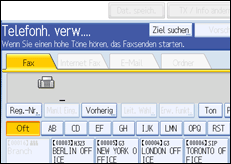 Abbildung Bedienfeld-Display