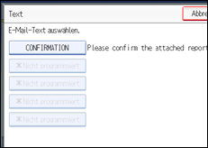 Abbildung Bedienfeld-Display