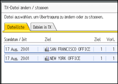 Abbildung Bedienfeld-Display