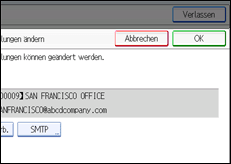 Abbildung Bedienfeld-Display
