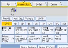 Abbildung Bedienfeld-Display