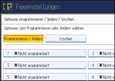 Abbildung Bedienfeld-Display