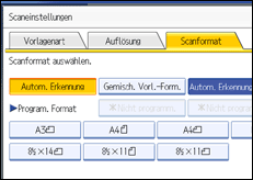 Abbildung Bedienfeld-Display