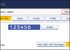 Abbildung Bedienfeld-Display