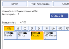 Abbildung Bedienfeld-Display