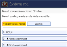 Abbildung Bedienfeld-Display