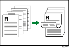Abbildung Duplex (Bindung oben)