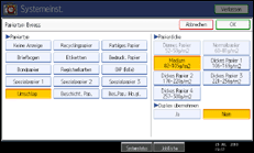 Abbildung Bedienfeld-Display