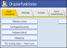 Abbildung Bedienfeld-Display