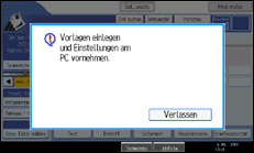 Abbildung Bedienfeld-Display