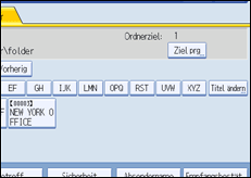 Abbildung Bedienfeld-Display