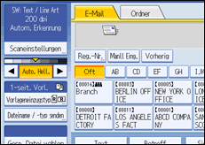 Abbildung Bedienfeld-Display