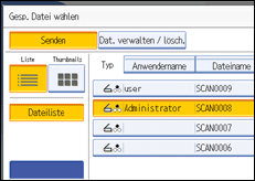 Abbildung Bedienfeld-Display