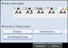 Abbildung Bedienfeld-Display