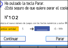 Ilustración de la pantalla panel de mandos