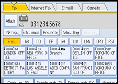 Ilustración de la pantalla panel de mandos
