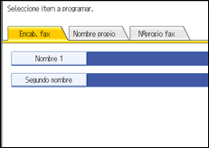 Ilustración de la pantalla panel de mandos