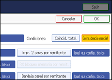 Ilustración de la pantalla panel de mandos