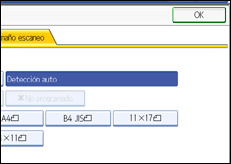 Ilustración de la pantalla panel de mandos